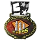Chess Medal in Jam Oval Insert | Chess Award Medal