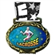 Lacrosse Medal in Jam Oval Insert | Lacrosse Award Medal