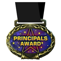 Principals Award Medal in Jam Oval Insert | Principals Award Award Medal