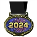 Year 2022 Medal in Jam Oval Insert | Year Award Medal