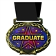 Graduate Medal in Jam Oval Insert | Graduate Award Medal
