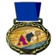 Fine Art Medal in Jam Oval Insert | Fine Art Award Medal