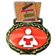 Reading Medal in Jam Oval Insert | Reading Award Medal