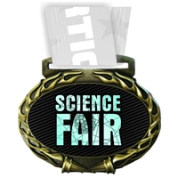 Science Medal in Jam Oval Insert | Science Award Medal
