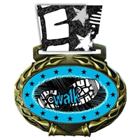 Walkathon Medal in Jam Oval Insert | Walkathon Award Medal