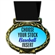 Baseball Full Color Insert Medal