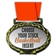 Basketball Full Color Insert Medal