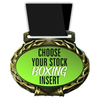 Boxing Full Color Insert Medal