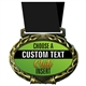 Custom Text Chili Cook-off Medal in Jam Oval Insert | Chili Cook-off Award Medal with Custom Text