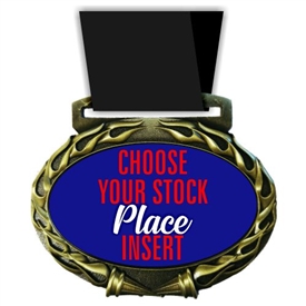 Place Full Color Insert Medal