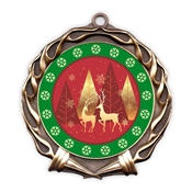 Holiday Reindeer JAM Insert Medal