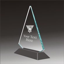 Pop-Peak football acrylic award