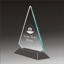 Pop-Peak running acrylic award