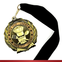 CUSTOM TEXT Cooking Medal