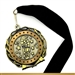 Colored Ring Run Medal with shoe imprint on the medal