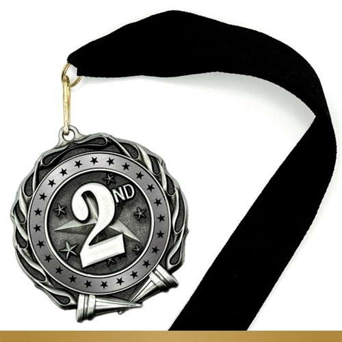 Colored Ring 2nd Place Medal