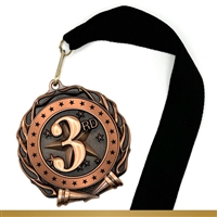Colored Ring 3rd Place Medal