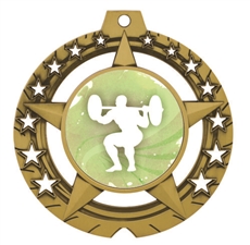 Weight Lifting Medal