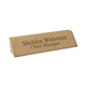 Leather Desk Nameplate