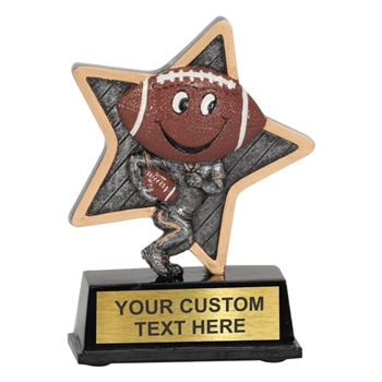 Kid's Football Resin Trophy Award