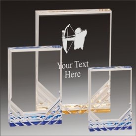Archery Jewel Mirage acrylic award
