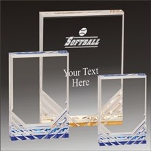 Softball Jewel Mirage acrylic award