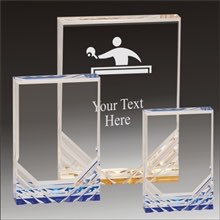 Table Tennis Jewel Mirage acrylic award