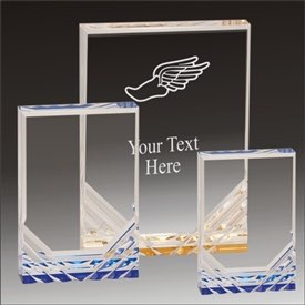 Track Jewel Mirage acrylic award