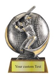 Baseball Sculpted Resin Trophy