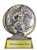 Female Soccer Sculpted Resin Trophy