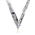 Third Place Snap Clip "V" Neck Medal Ribbon