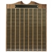 270 Plate Solid Genuine Walnut Perpetual Plaque