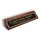 Rosewood Desk Nameplate