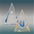 Pinnacle Acrylic Award with Custom Laser Engraving or Full-Color Printing