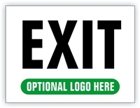 Event Parking Sign - Exit