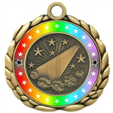 Colored Ring Cheer Medal