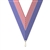 Flag Snap Clip "V" Neck Medal Ribbon