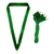 Green Snap Clip "V" Neck Medal Ribbon