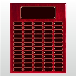 Rosewood Piano Finish Perpetual Plaque