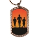 Stock Full Color Printed DOG TAG
