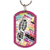 Stock Full Color Printed DOG TAG