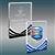 Rectangle Soaring Acrylic Award with Custom Laser Engraving or Full-Color Printing