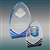 Cathedral Soaring Acrylic Award with Custom Laser Engraving or Full-Color Printing, two sizes