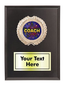 Coach Plaque