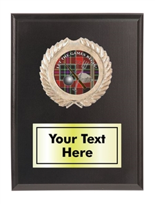 Highland Games Plaque