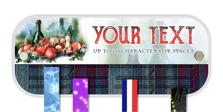 Culinary Award Medal Presentation Display Hanger Rack