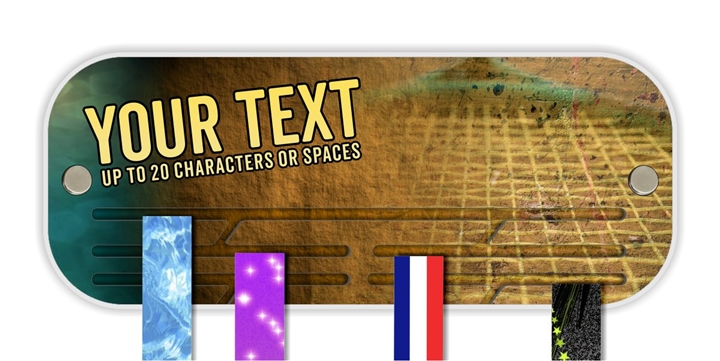 Tennis Award Medal Presentation Display Hanger Rack