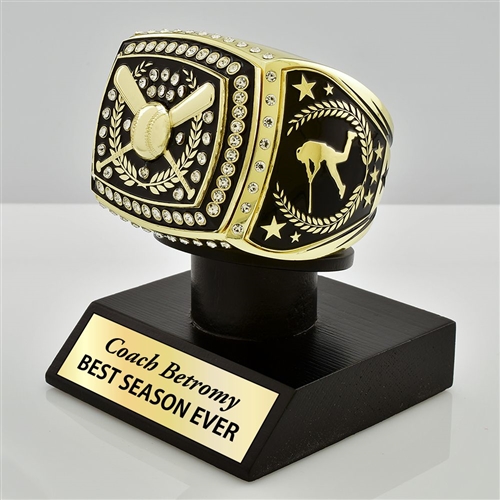 Champion Baseball Award Ring