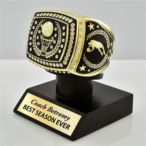 Champion Basketball Award Ring
