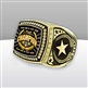 Gigantic Custom Text Champion Ring